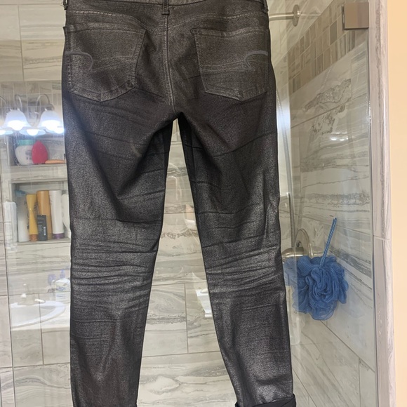 American Eagle Gold Jeans - Picture 2 of 2